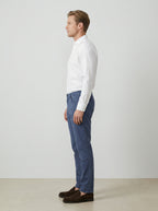 5 Pocket Pant Cotton Spandex - Blue Dust