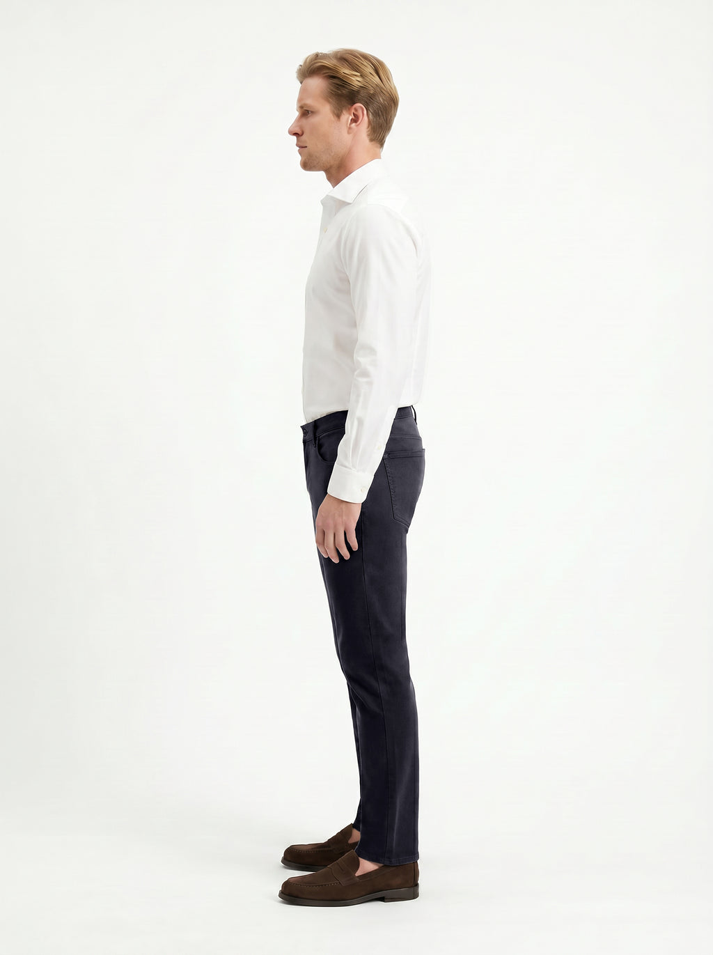 5 Pocket Pant Lyocell Cotton Spandex - American Navy