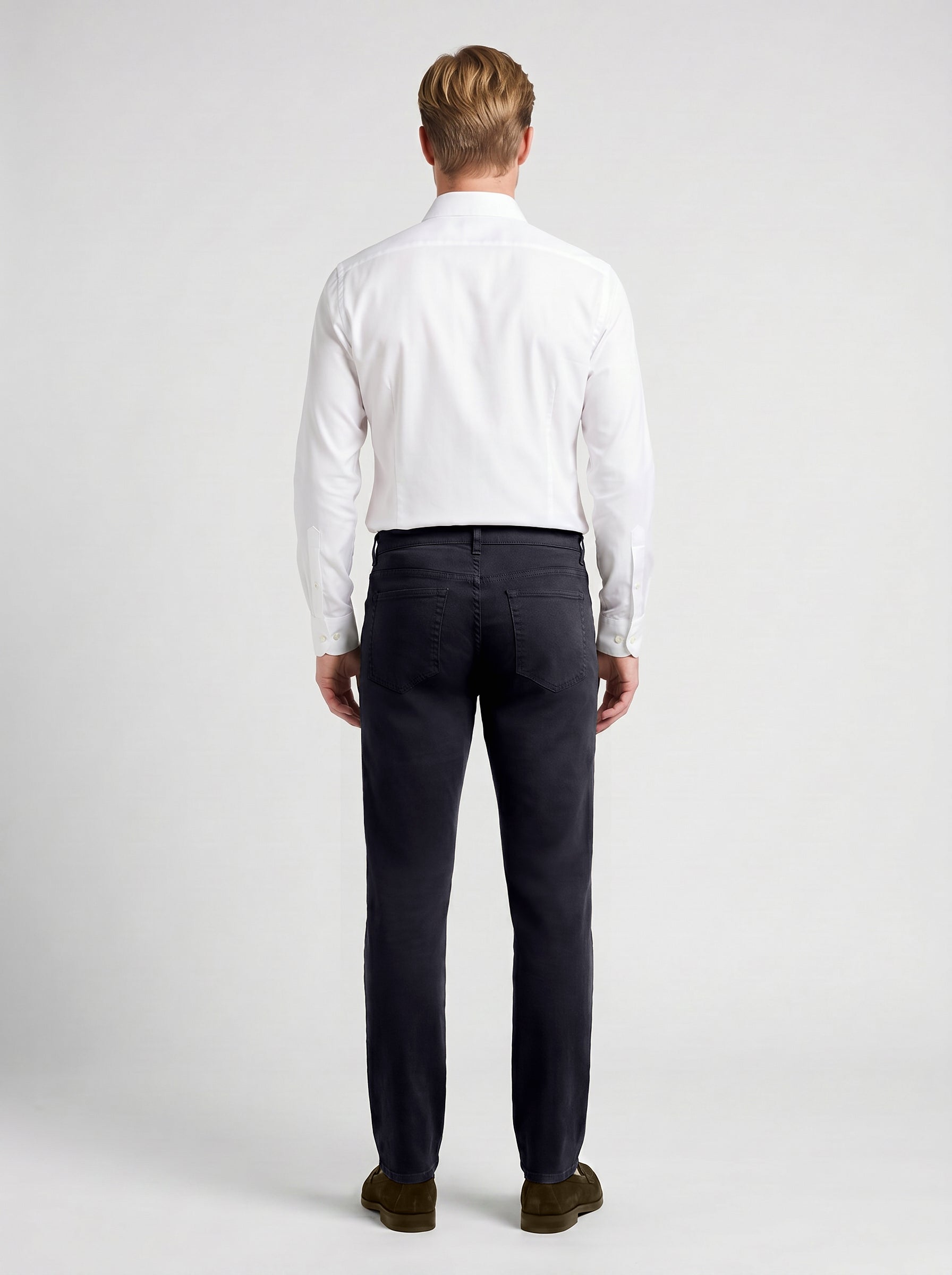 5 Pocket Pant Lyocell Cotton Spandex - American Navy