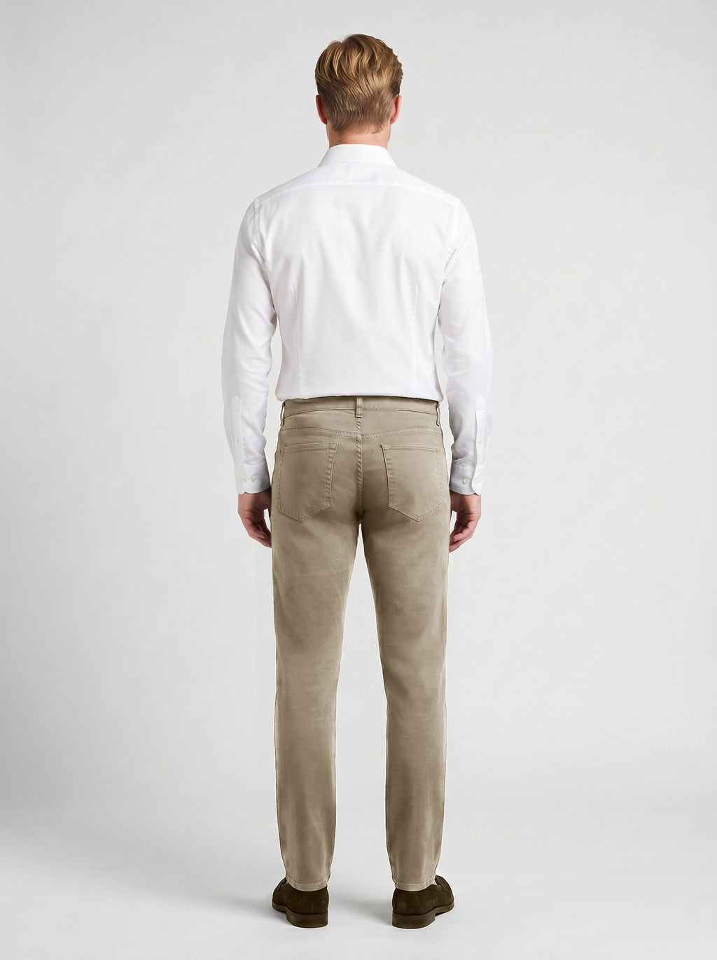 5 Pocket Pant Lyocell Cotton Spandex - Khaki