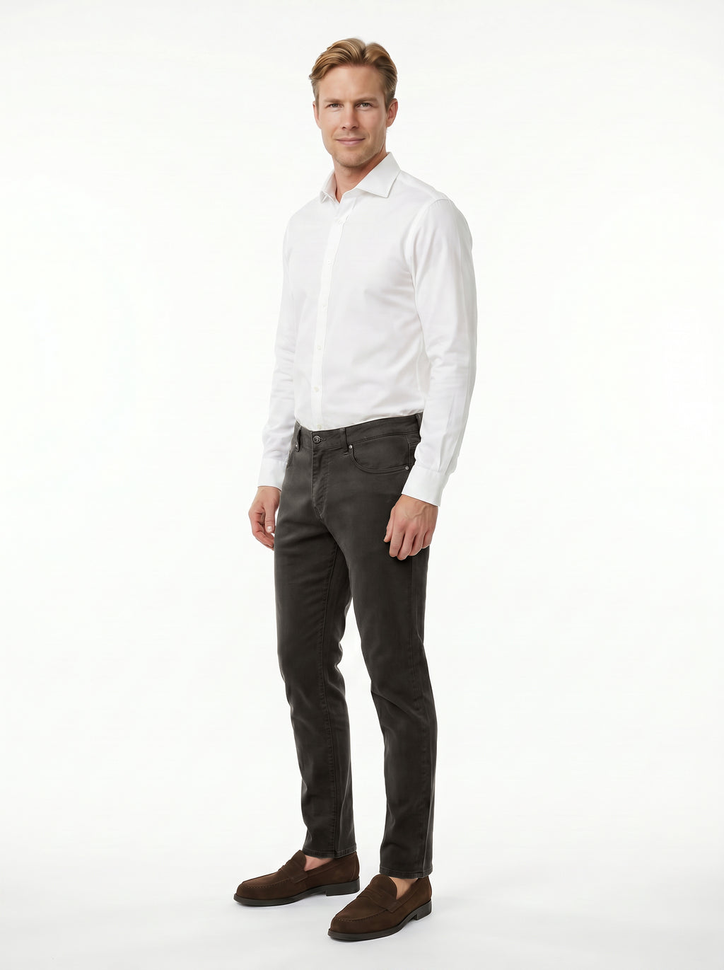 5 Pocket Pant Lyocell Cotton Spandex - Army