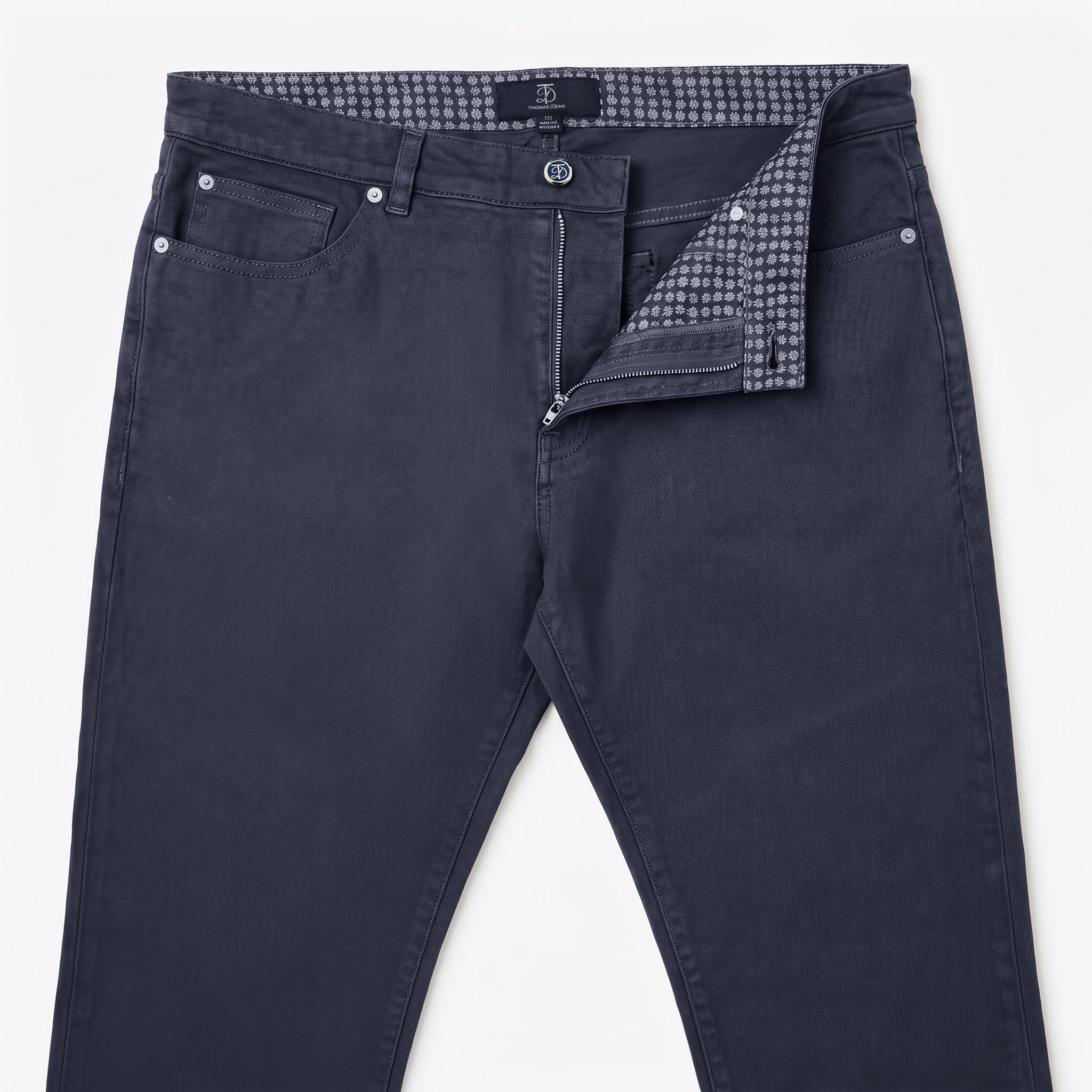 Milano 5 Pocket Pant Cotton Spandex - Dk Blue
