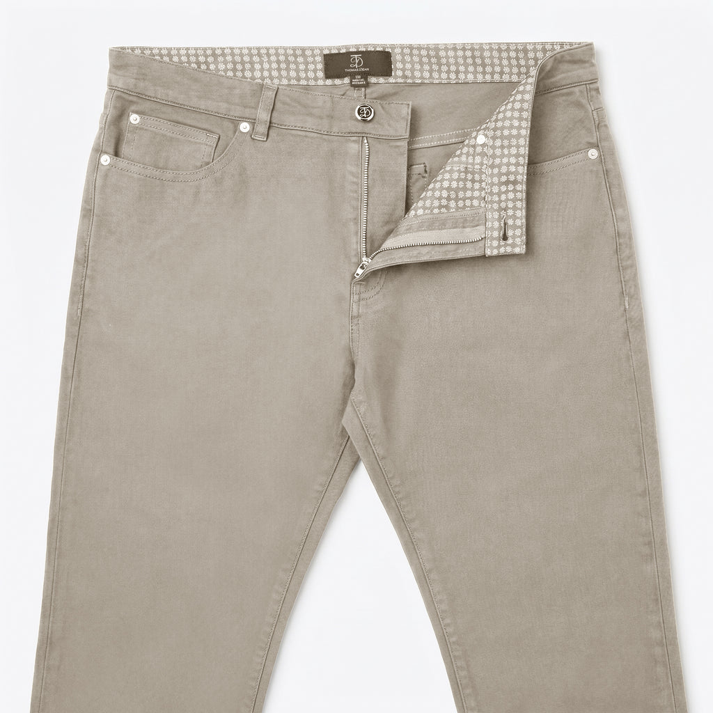 5 Pocket Pant Lyocell Cotton Spandex - Khaki