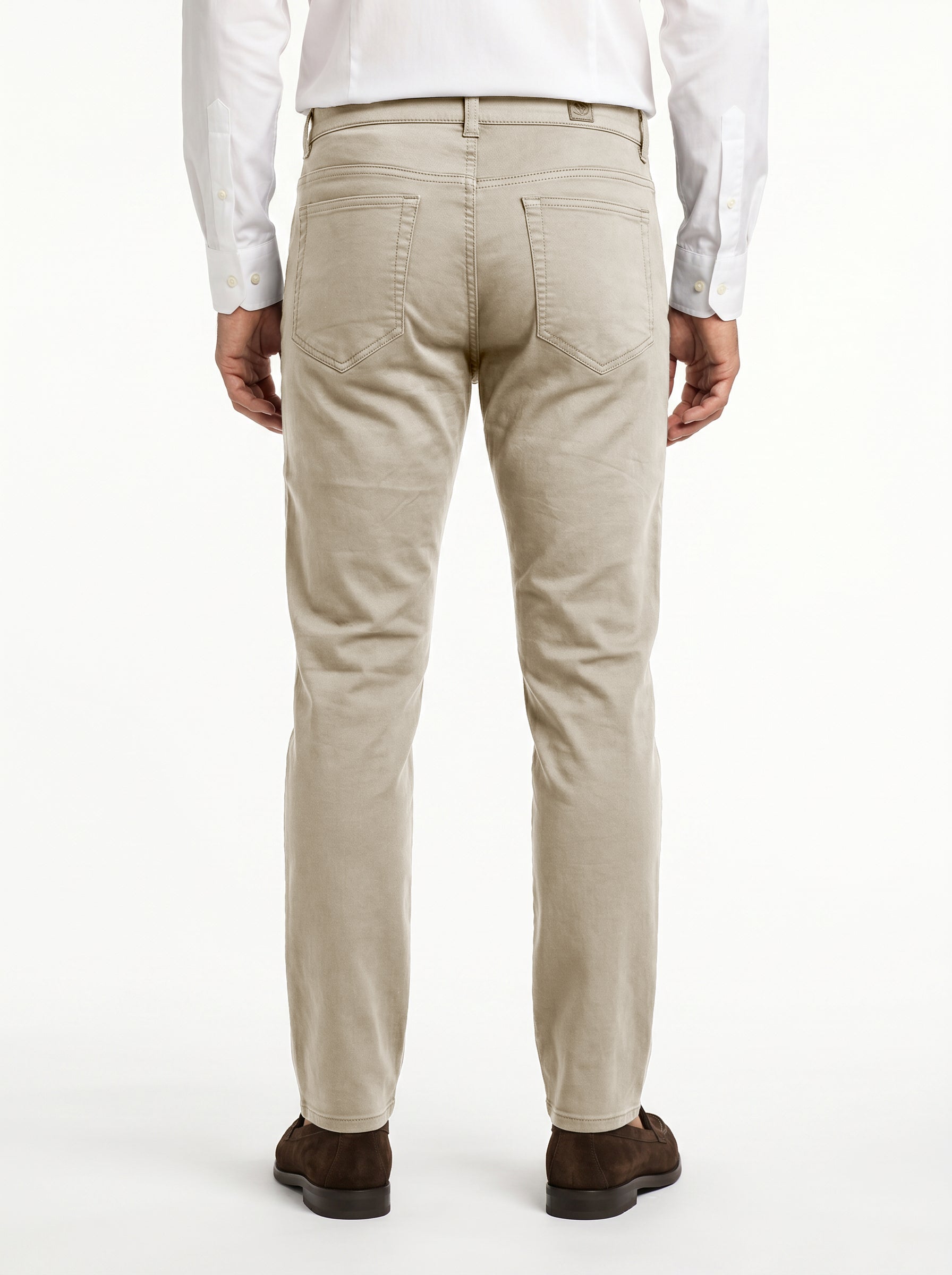 5 Pocket Pant Cotton Spandex - Khaki