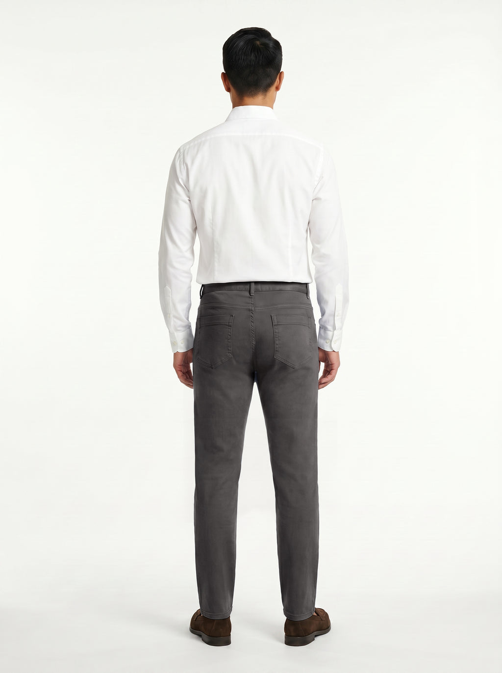 Hybrid Pant Lyocell Cotton Spandex - Medium Grey