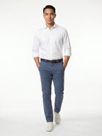 Hybrid Pant Lyocell Cotton Spandex - Blue Dust
