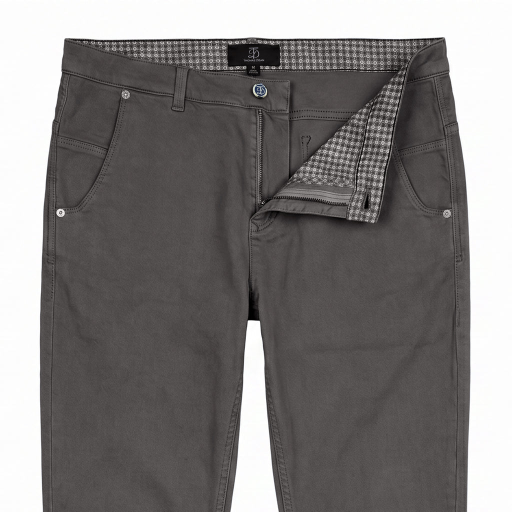 Hybrid Pant Lyocell Cotton Spandex - Medium Grey