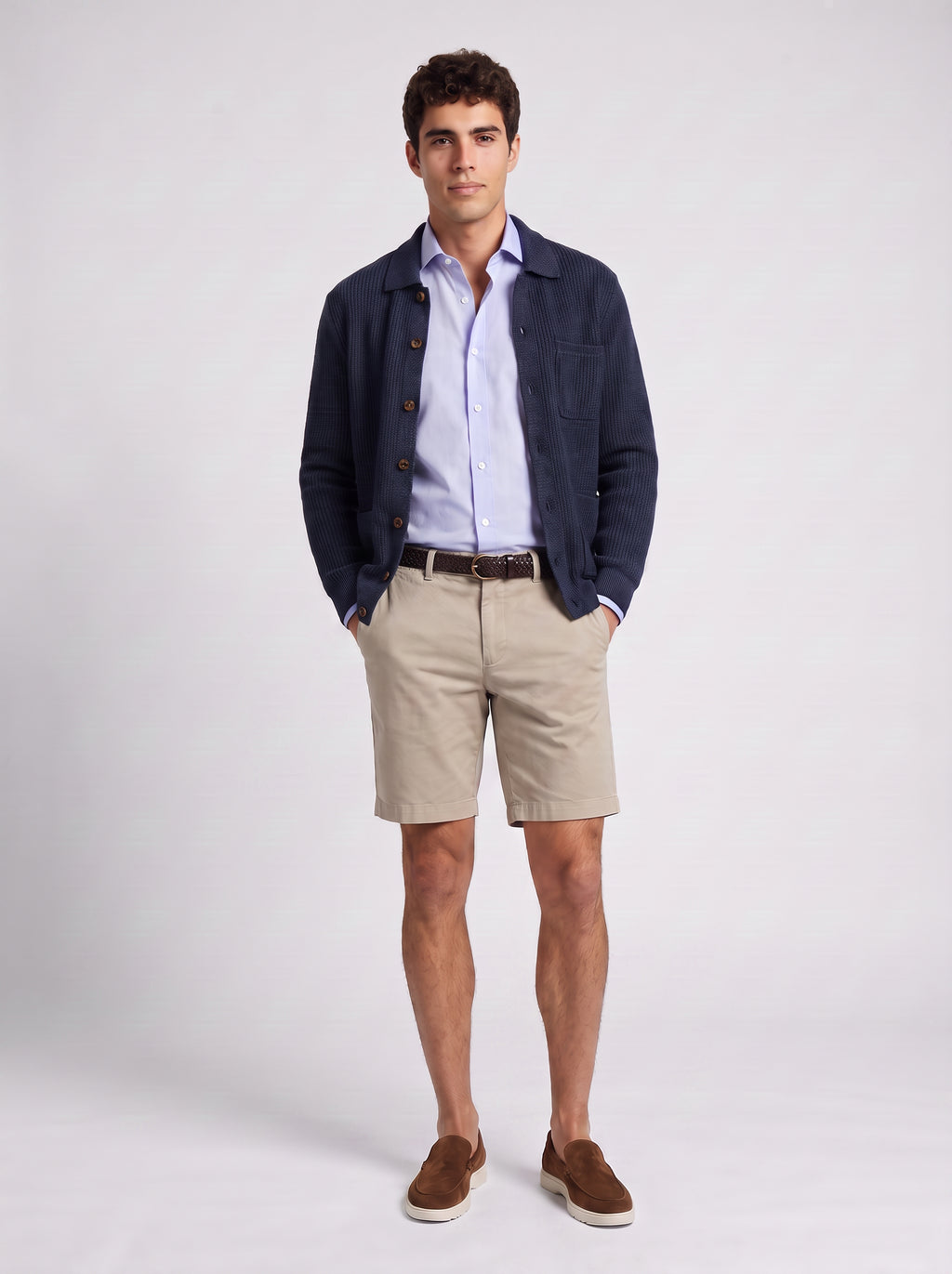 The Forte Short 8 1/2 Inseam-Khaki