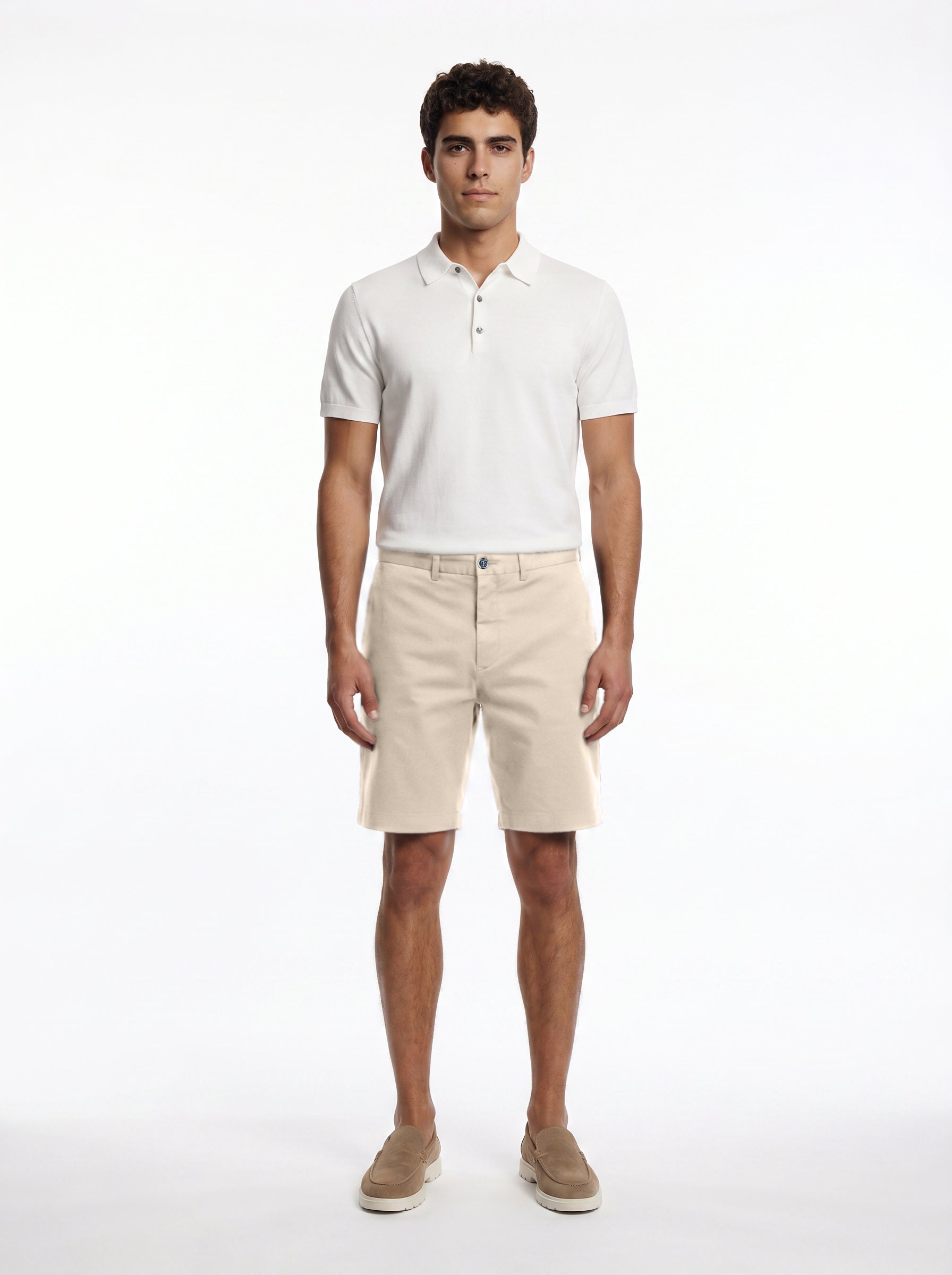 Forte Short Lyocell/Cotton/Spandex Sand Beach