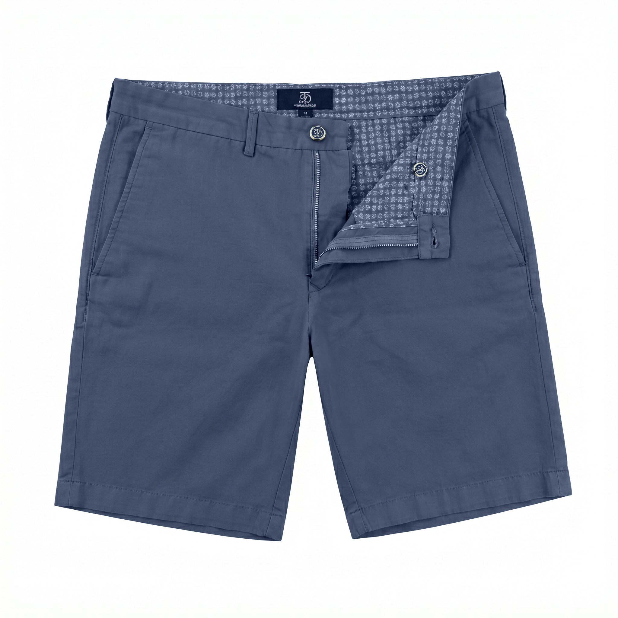 Forte Short Lyocell/Cotton/Spandex Blue Dust