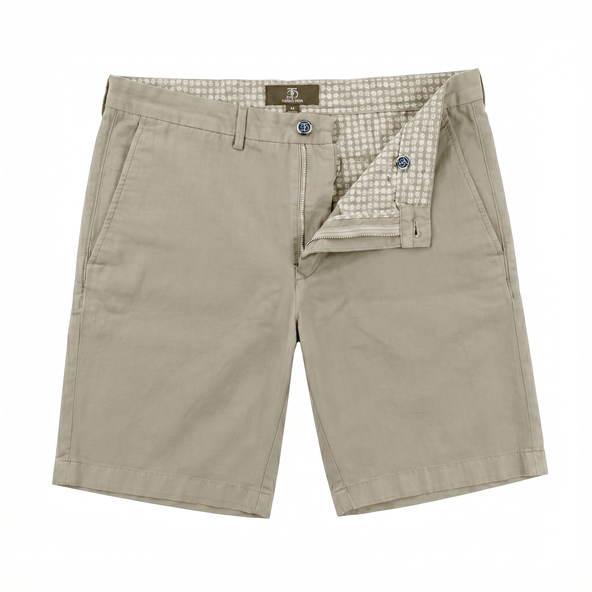 Forte Short Lyocell/Cotton/Spandex Khaki