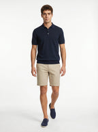 Forte Short Cotton/Linen/Spandex Khaki