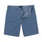 Forte Short Cotton/Linen/Spandex Blue Dust