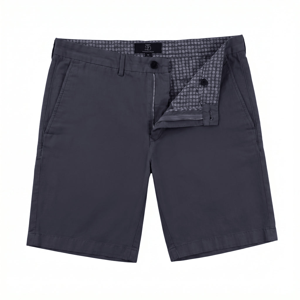 Forte Short Cotton/Linen/Spandex Dk Blue
