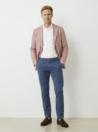 5 Pocket Pant Cotton Spandex - Blue Dust