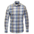 Purple Check Performance Sport Shirt - Thomas Dean & Co