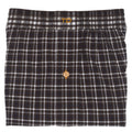 Brown Check Boxer Short - Thomas Dean & Co