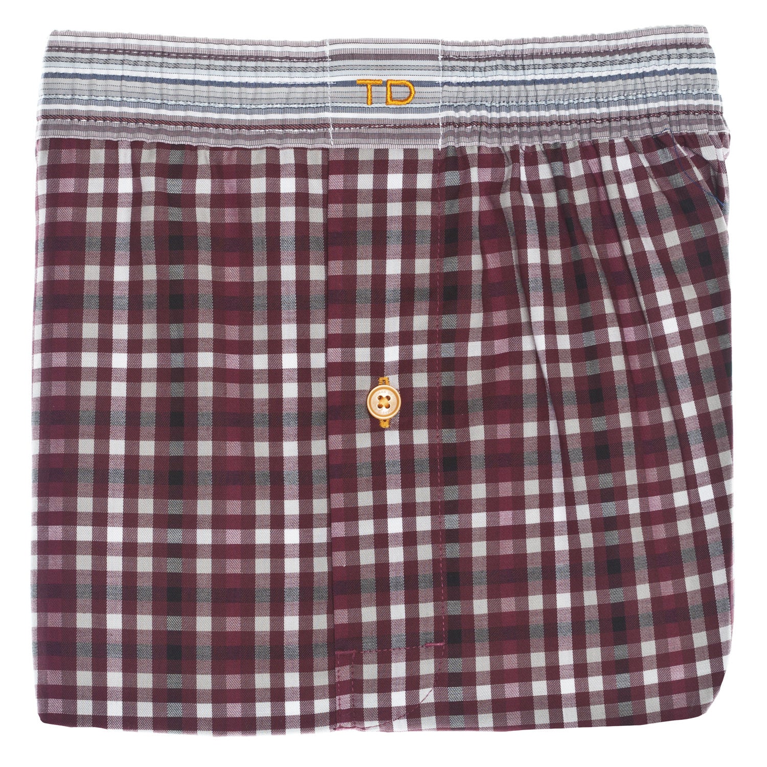 Red Check Boxer Short - Thomas Dean & Co