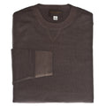 Taupe Crew Neck Sweater - Thomas Dean & Co