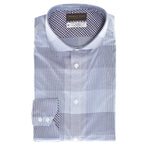 Purple Check Performance Sport Shirt - Thomas Dean & Co
