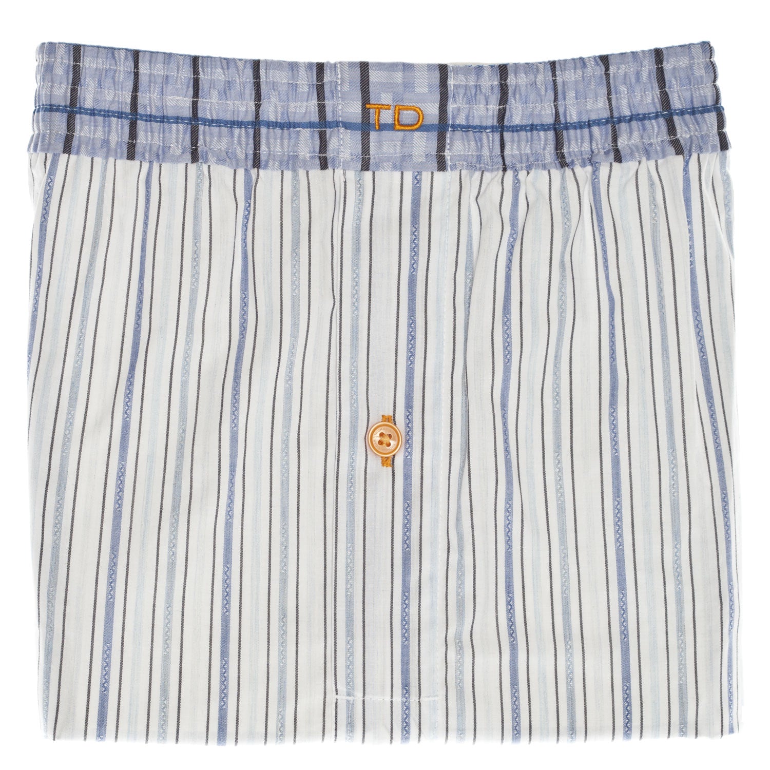 Blue Stripe Boxer Short - Thomas Dean & Co