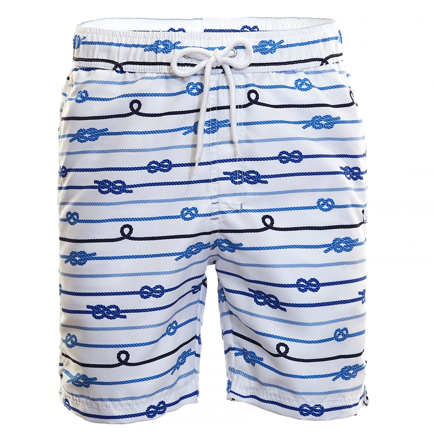Blue Knot Print Board Short - Thomas Dean & Co