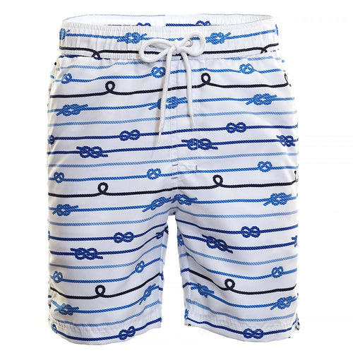 Blue Knot Print Board Short - Thomas Dean & Co